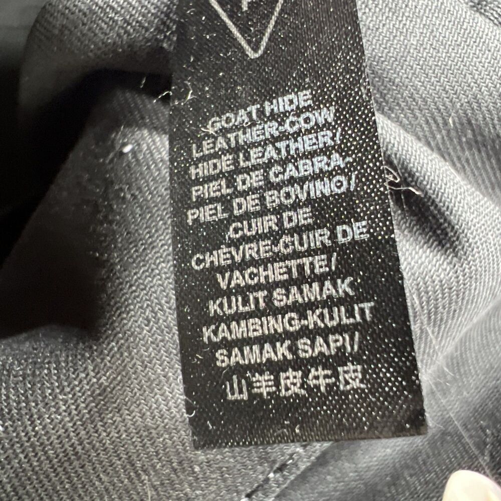 Fossil Logan Black Leather Satchel Shoulder Bag Crossbody Purse With Strap - Picture 10 of 14